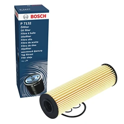 Abbildung von BOSCH F 026 407 132 Ölfilter mit Dichtungen Filtereinsatz MERCEDES BENZ: SLK, C Class T modell, Saloon