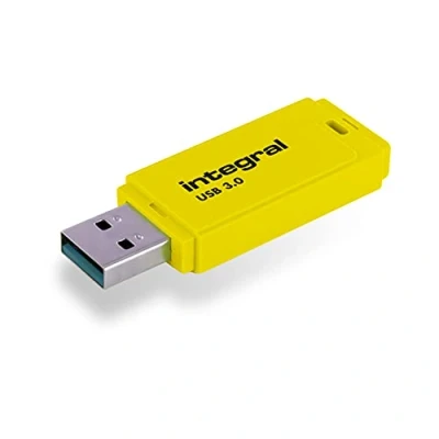 Abbildung von Integral 32GB Neon Gelb USB 3.2 Gen 1 Flash Laufwerk