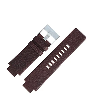 Abbildung von Diesel Uhrenarmband 18mm Leder Braun DZ 1123