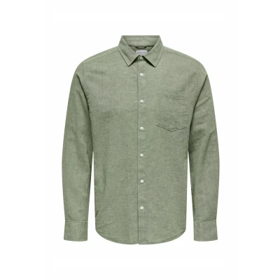 Abbildung von ONLY &amp; SONS Langarmhemd »ONSCAIDEN LIFE REG LS 1 PKT SHIRT NOOS«