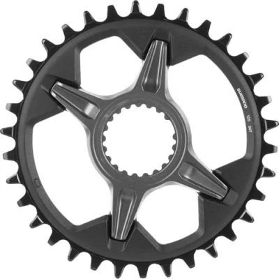 Abbildung von Shimano Unisex Erwachsene SLX Kettenblatt, Schwarz,Grau, 34 zähne