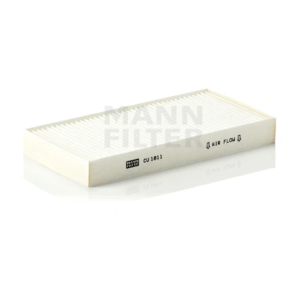 Abbildung von MANN FILTER CU 1811 2 Innenraumfilter Partikelfilter 180 91 20 JEEP: GRAND CHEROKEE 3, DODGE: Nitro Off Road