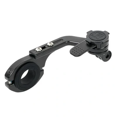 Abbildung von ZEFAL Z Handlebar Mount Smartphone und Fahrradkamerahalterung Telefon Motorradkamerahalterung Kompatibel für alle Typen Go Pro kompatibel, Schwarz, Einheitsgröße