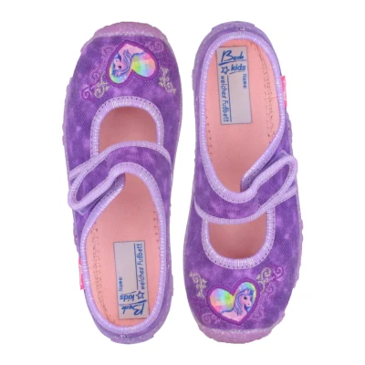 Abbildung von Beck Darling Hausschuh für Kinder, Größe: 34, Lila Schuhe