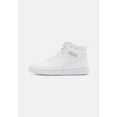 Abbildung von Puma Rebound V6 Unisex Sneaker high, Größe: 42, White/cool light gray Hochwertiges lederimitat