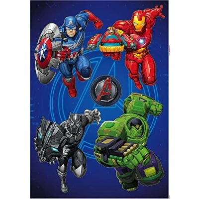 Abbildung von Komar Wandtattoo »Avengers Mech Strike Größe 50 x 70 cm«, (5 St.), selbstklebend, Wandsticker, Kinderzimmer