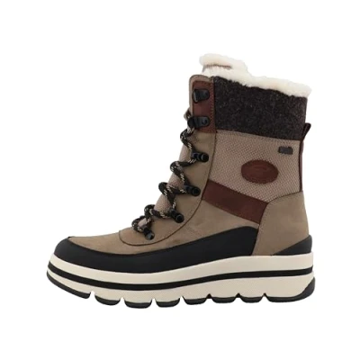 Abbildung von Tom Tailor Damen 4290040013 Schneestiefel, Black dksand, 41 EU