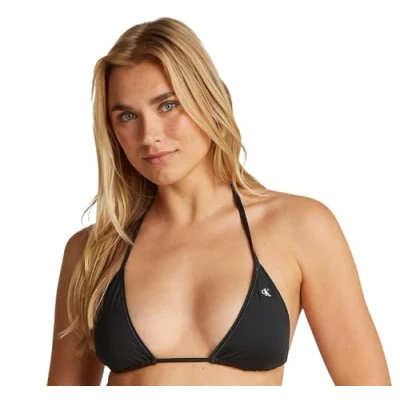 Abbildung von Calvin Klein Damen Bikini Oberteil Triangel Herausnehmbare Polster, Schwarz (Pvh Black), 3XL