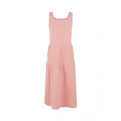 Abbildung von Urban Classics Freizeitkleid für Kinder, Größe: 110/116, Lemonadepink