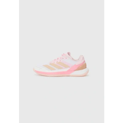 Abbildung von adidas Performance Defiant Speed 2.0 Tennis Multicourt Tennisschuh, Damen, Größe: 40, White/ash pearl/bliss pink Schuhe