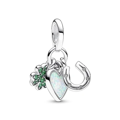 Abbildung von Pandora Moments Damen Charm Silber 792755C01
