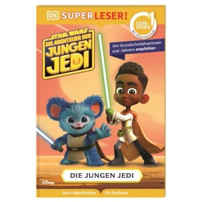 Abbildung von SUPERLESER Star Wars: Die Abenteuer der jungen Jedi: 1. Lesestufe, Sach Geschichten für Erstleser. Mit Silbenmethode Kinder ab 6 Jahren