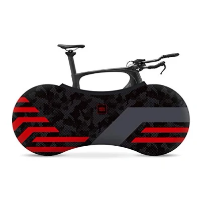 Abbildung von Velo Sock Unisex Erwachsene Red Lines Bike Cover, One Size