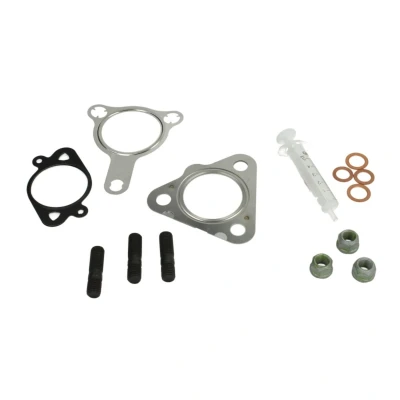 Abbildung von ELRING 895.670 Montagesatz, Lader mit Dichtungen Montageanleitung, Schrauben OPEL: Astra J Sports Tourer, Corsa D Hatchback, Hatchback