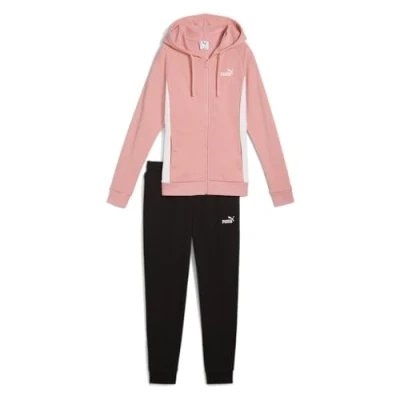 Abbildung von PUMA Damen Hooded Sweat Suit TR cl Gestrickte Anzüge, Pink Fruit,
