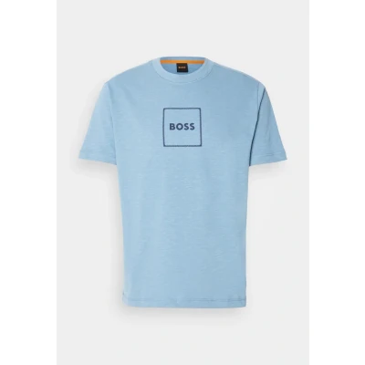 Abbildung von BOSS Tshirt print, Herren, Größe: Medium, Open blue