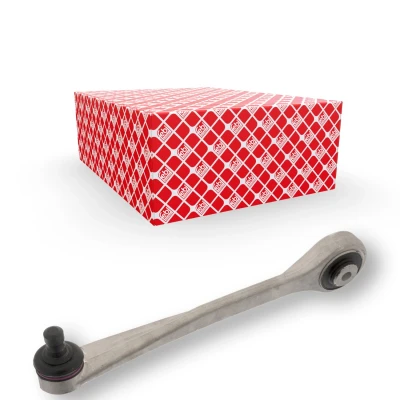 Abbildung von FEBI BILSTEIN 102669 Querlenker mit Lager Vorderachse links, oben, vorne Aluminium 30 AUDI: A6 C7 Allroad, Saloon, Avant