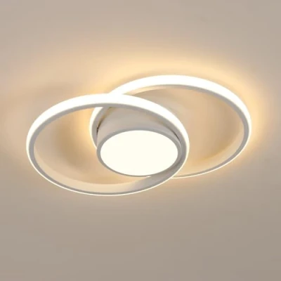 Abbildung von Comely LED Deckenlampe, 42W 4800LM Deckenleuchte Modern Runden Lampe für Schlafzimmer Badezimmer Küche Balkon, Dia 40cm, Warmes Licht 3000K, Blanco