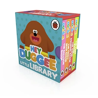 Abbildung von Hey Duggee: Little Library: The Balloon Badge; Teddy Bear Cake Super Squirrel Badge (Duggee&#039;s Library)
