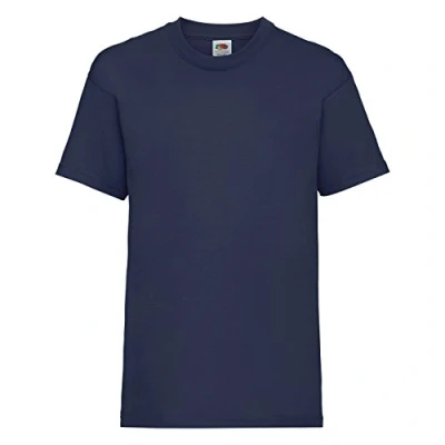 Abbildung von Fruit of the Loom Jungen T Shirt, Blau (Marineblau), 9 11 Jahre (140)