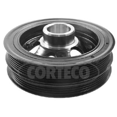 Abbildung von CORTECO 49412211 Kurbelwellenriemenscheibe 6PK, 5PK 5, 4 entkoppelt, mit Montageanleitung
