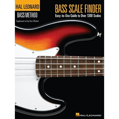 Abbildung von Hal Leonard Bass Method Scale Finder 9X12: Lehrmaterial für Gitarre: Easy to use Guide over 1,300 Scales