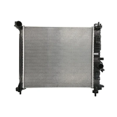 Abbildung von NRF 58473 Kühler, Motorkühlung Aluminium 470 430 26 Kühlrippen gelötet OPEL: Meriva B