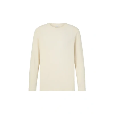 Abbildung von JOOP! Jeans Longsleeve Darian Langarmshirt, Herren, Größe: Small, Offwhite