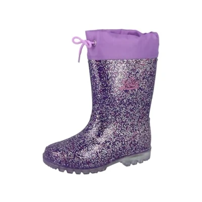 Abbildung von LICO Warmlined Powerlight W Blinky Gummistiefel für Kinder, Größe: 28, Purple Schuhe