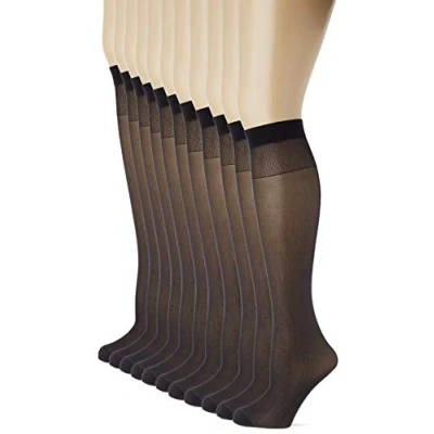 Abbildung von Dim Kniestrümpfe Ecodim Multipack Damen x12, Black, One Size