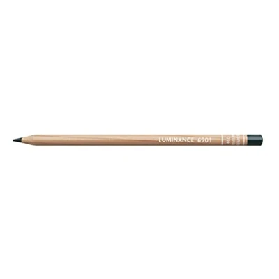 Abbildung von Caran d&#039;Ache Luminance Colour Pencil Artist Farbstifte Bleistift/ 3 Stück/Pack Farbe: 739 Dark Sap Green (6901.739)