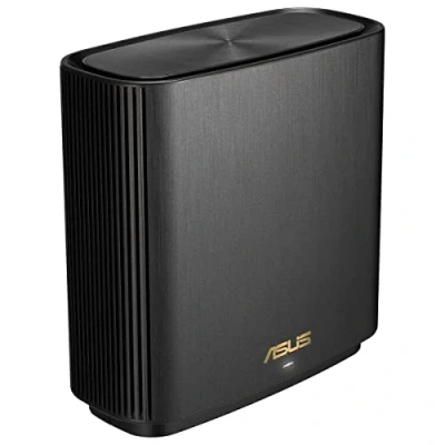 Abbildung von ASUS ZenWiFi XT9 AX7800 1er Pack Schwarz kombinierbarer Router (Tethering als 4G und 5G Ersatz, Whole Home Tri Band AI Mesh WiFi 6 Router, 2.5G Port, Abdeckung von bis zu 265qm / 4+ Räumen)