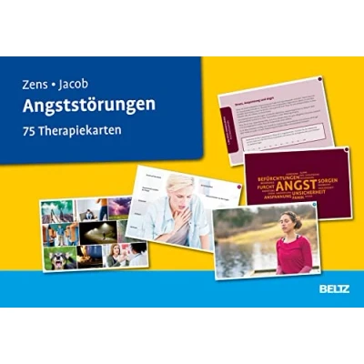 Abbildung von Angststörungen: 75 Therapiekarten. Kartenset Mit Karten für die Psychotherapie. 24 seitigem Booklet (Beltz Therapiekarten)
