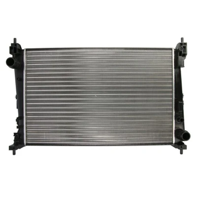 Abbildung von NRF 53454A Kühler, Motorkühlung Aluminium 619 397 26 Kühlrippen mechanisch gefügt FIAT: Grande Punto Hatchback, BRAVO 2, OPEL: Corsa D Hatchback
