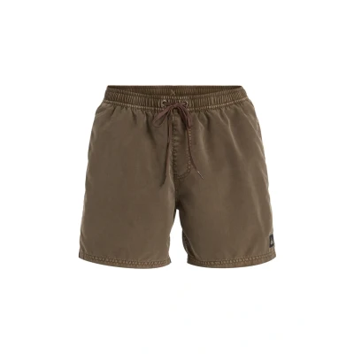 Abbildung von Quiksilver Everyday Solid Volley Badeshorts, Herren, Größe: Small, Chocolate brown