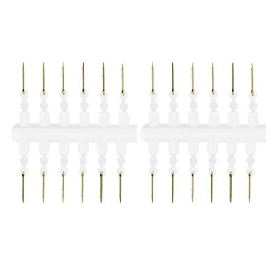 Abbildung von 24PCS Karpfenköder Spike mit Widerhaken und Silikon Corn Ronnie Hair Rig Carp Feeder Tackle für Worm Baits Karpfenangeln Werkzeug Zubehör 15mm