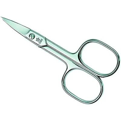 Abbildung von Pfeilring Nagelschere vernickelt 9 cm