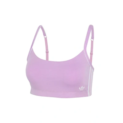 Abbildung von adidas Originals Scooped Bustier, Damen, Größe: Large, Light orchid