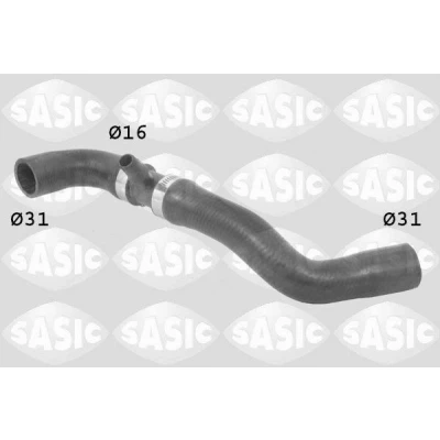 Abbildung von SASIC 3400009 Kühlerschlauch links unten PEUGEOT: 206 Hatchback, 307 Hatchback