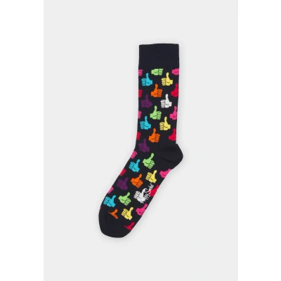 Abbildung von Happy Socks Thumbs UP SOCK Unisex Socken Dark blue, Größe: 36 40, blue