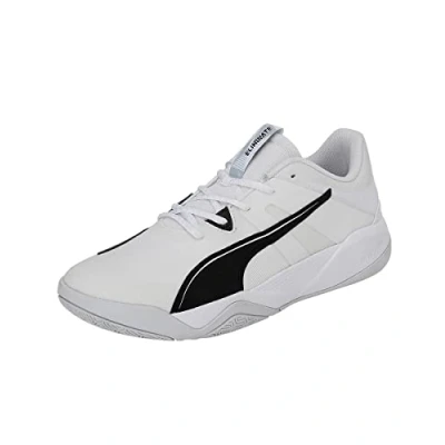 Abbildung von PUMA Unisex Eliminate Pro II Hallen Sportschuhe Hallenturnschuh, White Black Nitro Blue, 43 EU