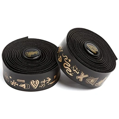 Abbildung von Cinelli Unisex&#039;s Volee Bar Tape, Mike Giant Gold, Einheitsgröße