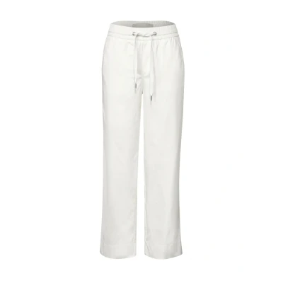 Abbildung von Street One Straight LEG Jogginghose, Damen, Größe: 44x28, Weiß