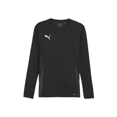 Abbildung von Puma Teamgoal Langarmshirt, Herren, Größe: XL, Schwarzweissgrau