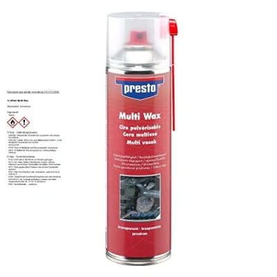 Abbildung von PRESTO 432125 Lackpolitur 500 Unterbodenschutz Wachs schwarz ml