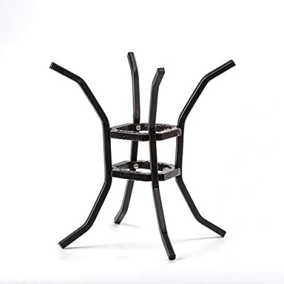 Abbildung von Lodge Unisex Erwachsene Fire and Cook Stand Feuer und Kochständer, schwarz, 8&quot;