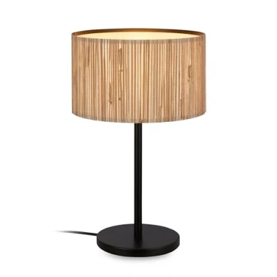 Abbildung von Tischleuchte Slama, naturfarben, Seegras, Höhe 42 cm