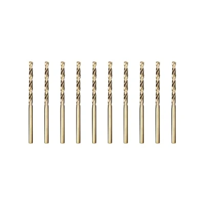 Abbildung von Meccion HSS Metallbohrer Professional Geschliffen Kobalt 10pcs 2.0mm Spiralbohrer fur Edelstahl und Metall