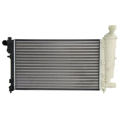 Abbildung von THERMOTEC D7P031TT Kühler, Motorkühlung 530 322 22 Kühlrippen mechanisch gefügt PEUGEOT: 106 II Hatchback, CITROËN: Saxo Hatchback