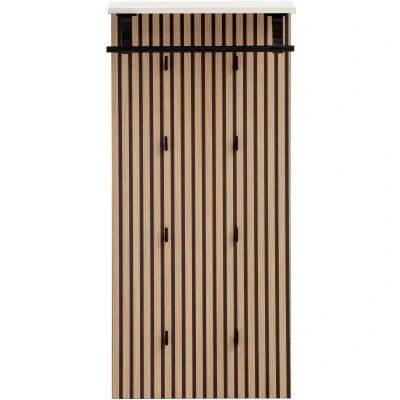 Abbildung von Schildmeyer Loft Hakenpaneel 157121, Mattweiß/Akustikpaneel Optik, 50 x 20,9 110,6 cm